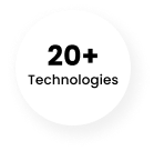 20+ Technologies