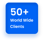 50+ world wise clients