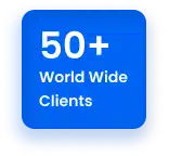 50+ world wise clients