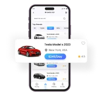 Rental Car Listing
